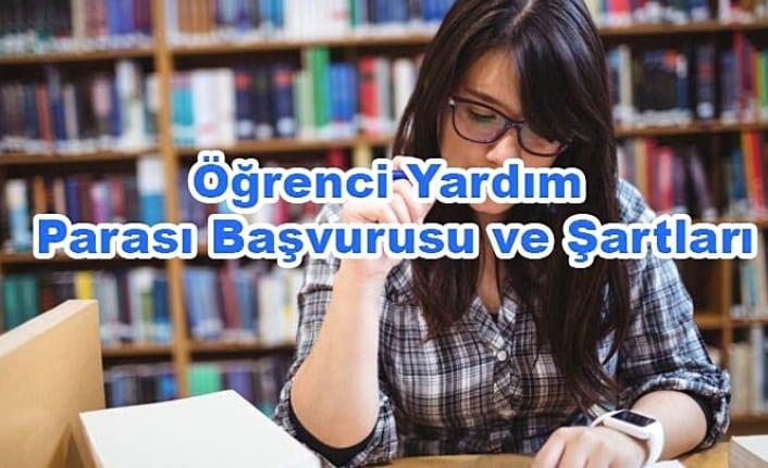 Öğrenci yardım parası başvuru formu