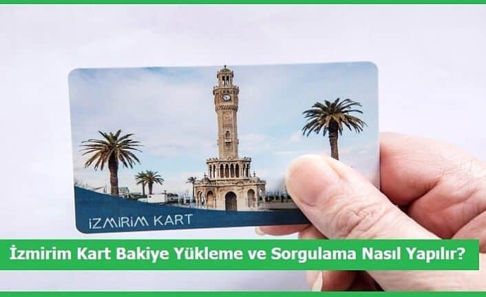İzmirim Kart Bakiye Yükleme Görseli İzmirim Kart Bakiye Yükleme