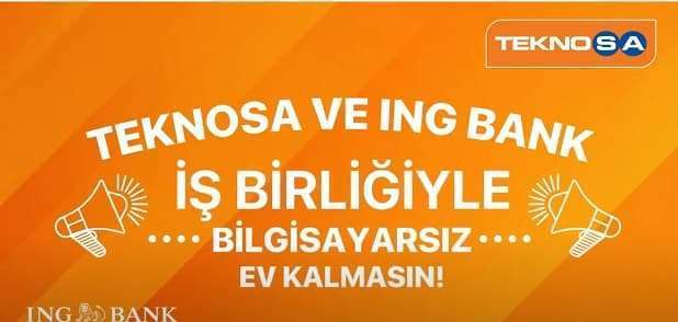 Telefon Kredisi Veren Bankalar Görseli teknosa teknokredi ing bank
