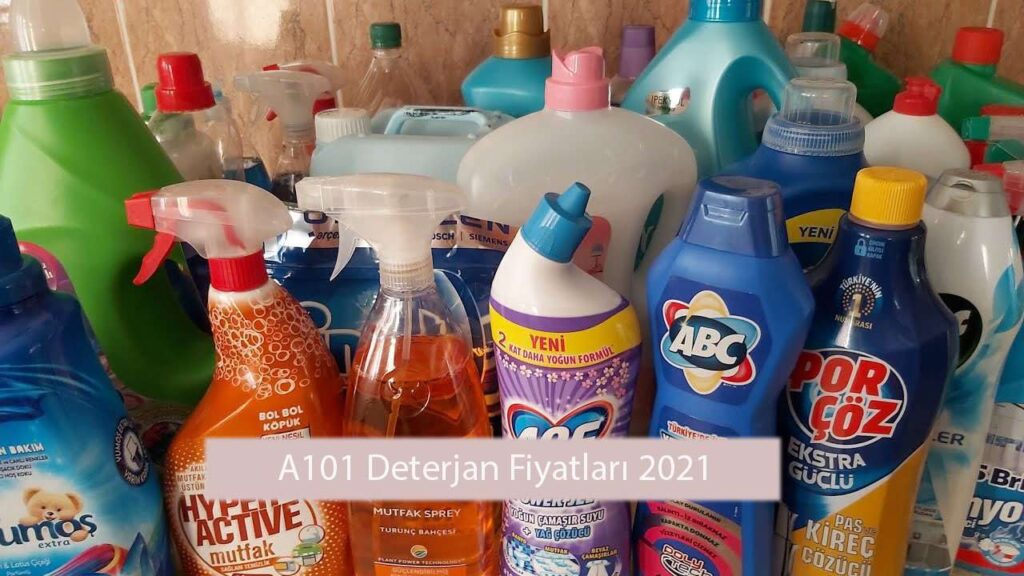 A101 deterjan fiyatları