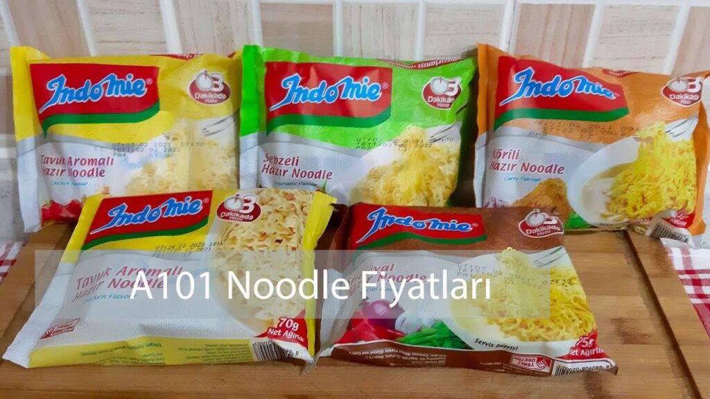 A101 noodle fiyat