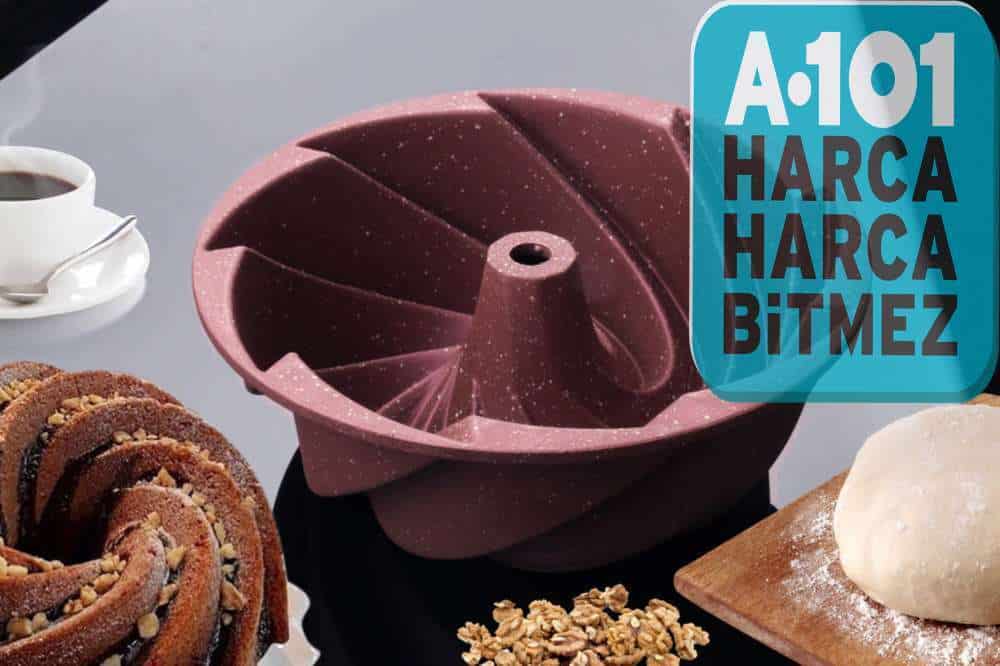 A101 Kek Kalıbı Fiyatı Görseli a101 kelepçeli nehir döküm kek kalıbı