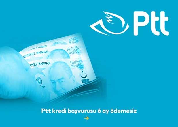 PTT Kredi Başvurusu 6 Ay Ödemesiz Görseli PTT Kredi Başvurusu 6 Ay Ödemesiz