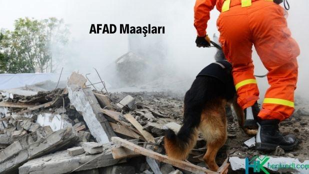afad maaşları