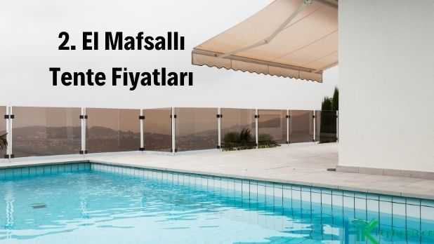 2. El Mafsallı Tente Fiyatları Görseli ikinci el mafsallı tente ücretleri