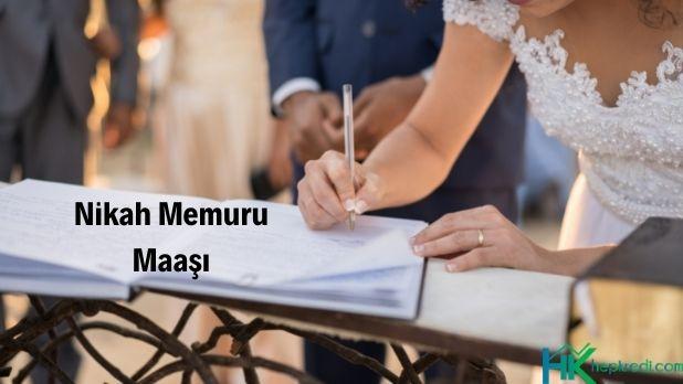Nikah Memuru Maaşı Görseli nikah memuru maaşı ne kadar