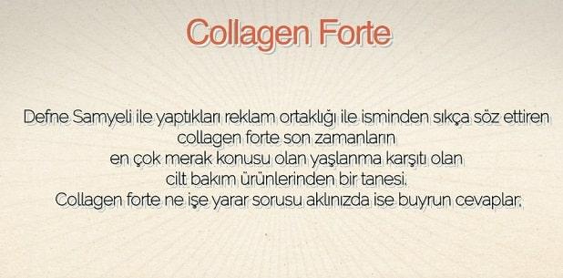 Collagen Forte eczanede
