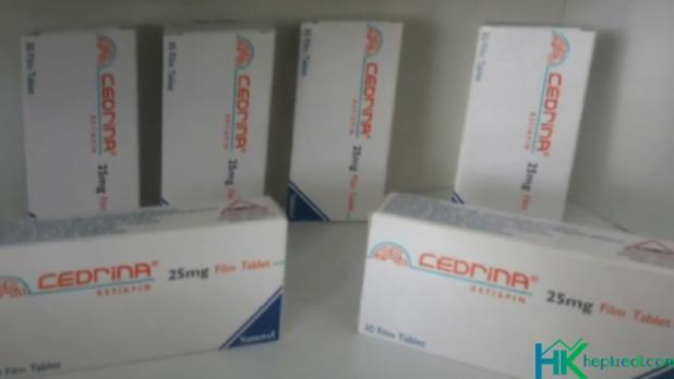 Cedrina 25 mg Kullanıcıların Görüşleri